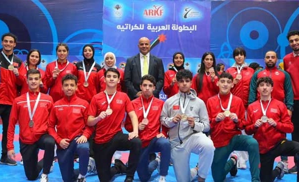 Championnats arabes de karaté : La sélection marocaine termine à la 3ème place avec 20 médailles