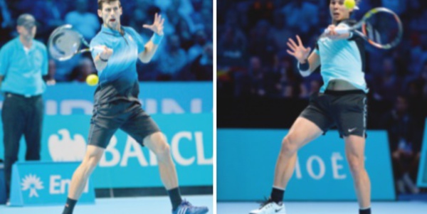 Djokovic-Nadal, premier choc des demi-finales aux Masters