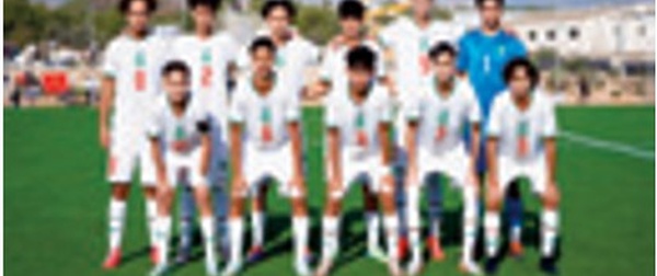 Les U15 en stage de préparation à Maâmora