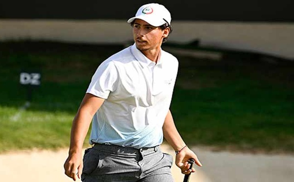 Hero Dubai Desert de golf : Le Marocain Adam Bresnu passe le cut, performance inédite pour un joueur arabe