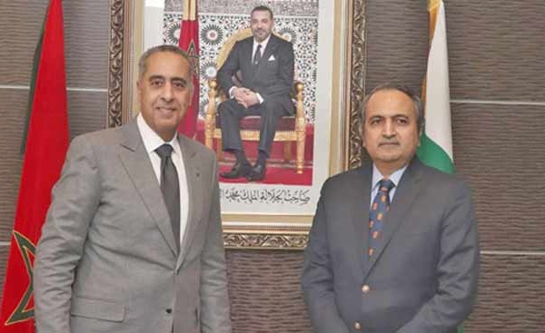 Abdellatif Hammouchi reçoit l'Inspecteur général par intérim de la Police au ministère pakistanais de l'Intérieur