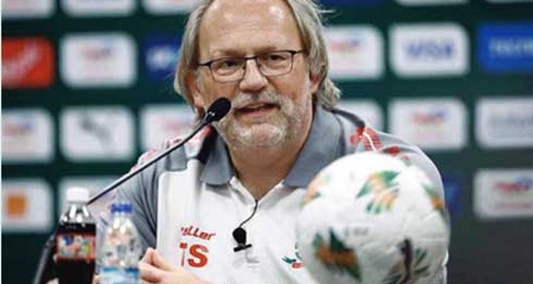 Tom Saintfiet, sélectionneur du Mali : Je suis satisfait du résultat du tirage au sort