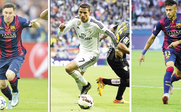 Neymar s’invite parmi les trois finalistes du Ballon d'Or