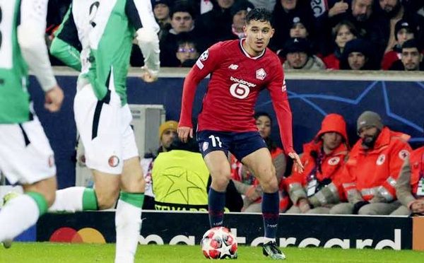Lille-Feyenoord: Osame Sahraoui sensationnel