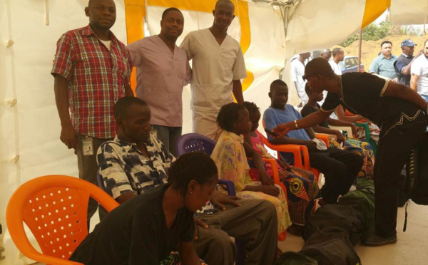 Les survivants à Ebola confrontés à de graves séquelles