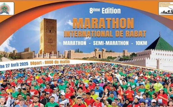 30.000 participants attendus au Marathon international de Rabat