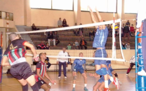 L’IRT et l’ASFAR dominent le championnat de volley