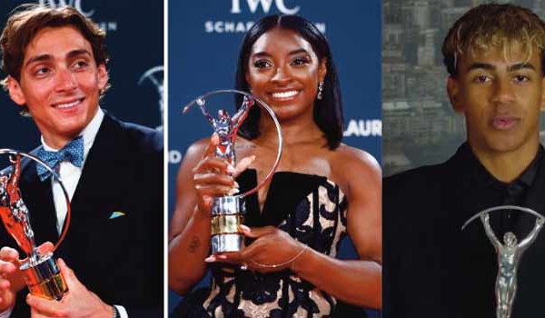Prix Laureus du sport : Duplantis, Biles et Lamine Yamal récompensés