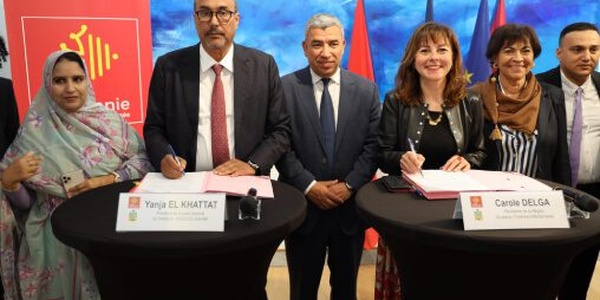 Signature à Toulouse d'un accord de partenariat entre la région de Dakhla-Oued Eddahab et son homologue d'Occitanie/Pyrénées- Méditerranée