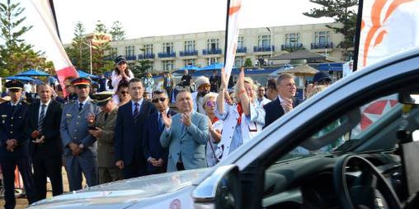 Essaouira célèbre l'arrivée des participantes au 34ème Rallye "Aïcha des Gazelles"