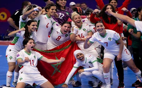 Qualification haut la main des Lionnes de l’Atlas à la finale de la CAN de futsal
