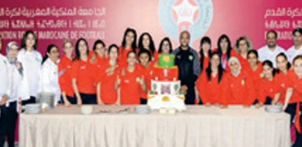 Réception en l'honneur des Lionnes de l'Atlas de futsal sacrées championnes d’Afrique