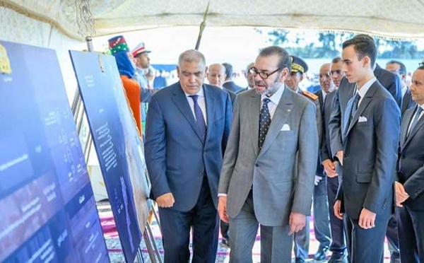 SM le Roi lance la construction de la plateforme de réserves de première nécessité de la région de Rabat-Salé-Kénitra