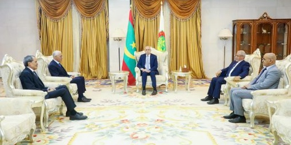 Le Président mauritanien reçoit le président de la Chambre des représentants