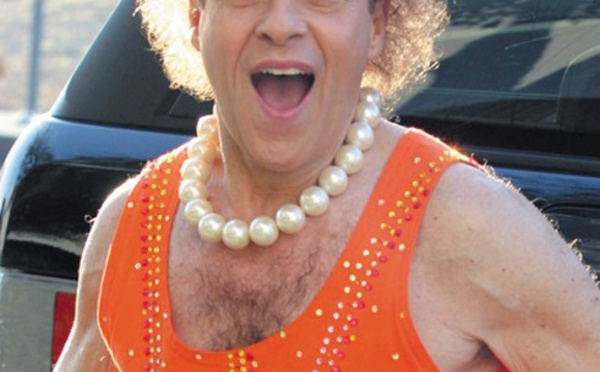 Scandales de stars à l'aéroport : Richard Simmons, mars 2004