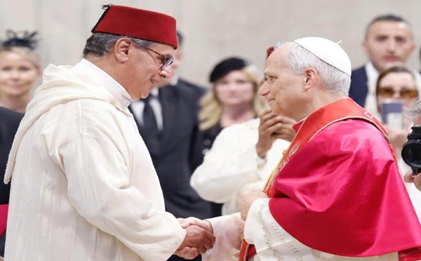 SM le Roi, Amir Al-Mouminine, représenté par le chef du gouvernement à l'inauguration officielle du pontificat du Pape Léon XIV