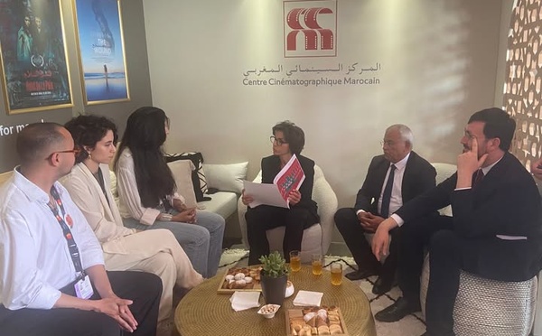 Festival de Cannes: La ministre française de la Culture visite le pavillon marocain