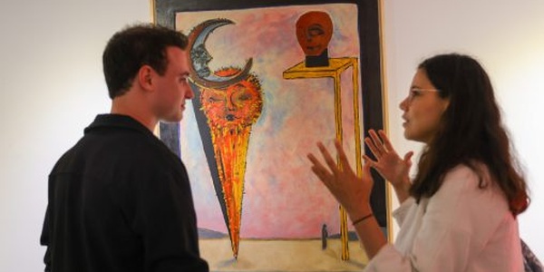 Vernissage de l’exposition "Peinture: le dernier refuge" de Ziyad El Mansouri