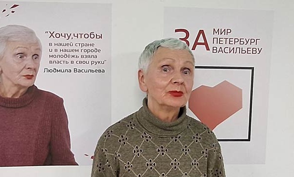 Lioudmila Vassilieva , l’octogénaire face à ses juges pour avoir demandé "la paix"
