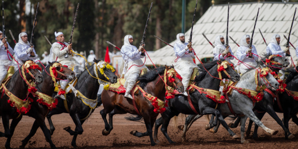 Coup d'envoi à Rabat du 24è Trophée Hassan II des arts équestres traditionnels "Tbourida"