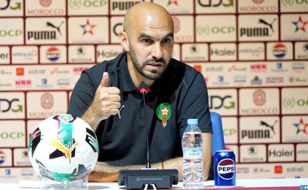 Walid Regragui : Les matchs amicaux contre la Tunisie et le Bénin sont une bonne opportunité pour avoir des certitudes avant la CAN