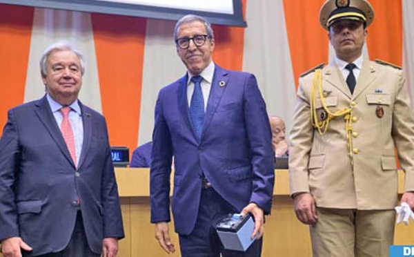 Le SG de l'ONU honore un Casque bleu des Forces Armées Royales décédé au service de la paix