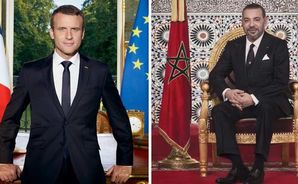 Le Président français S.E.M Emmanuel Macron salue l’engagement “fort” et “clair” de SM le Roi Mohammed VI pour le développement d’une économie bleue en Afrique