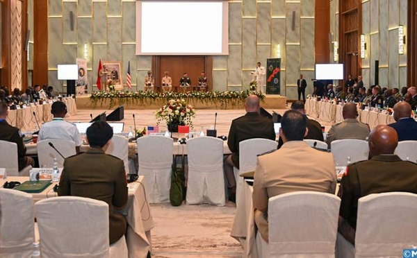 Tenue à Rabat de la 7ème Conférence des officiers supérieurs du rang des pays africains