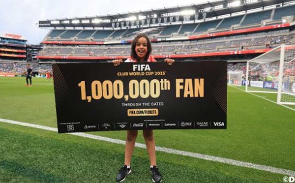 Une jeune supportrice du WAC devient la millionième spectatrice du Mondial des clubs