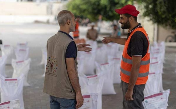 Gaza : Poursuite des campagnes marocaines d’aide aux familles palestiniennes les plus nécessiteuses