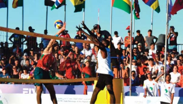 Championnat d’Afrique de beach-volley : Le Maroc en finale chez les hommes et les dames