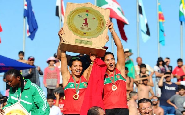 Beach-volley : Les sélections marocaines remportent le Championnat d’Afrique et accèdent aux Mondiaux