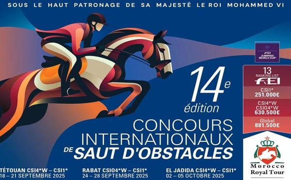 Saut d'obstacles: La 14e édition du Morocco Royal Tour à Tétouan, Rabat et El Jadida