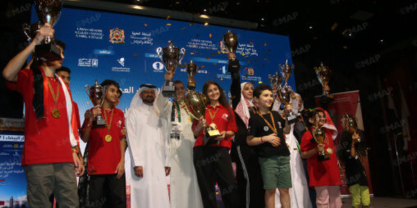 Championnat arabe d'échecs à Casablanca : Victoire de l'Egyptienne Joy Romany et du Palestinien Majed Altell