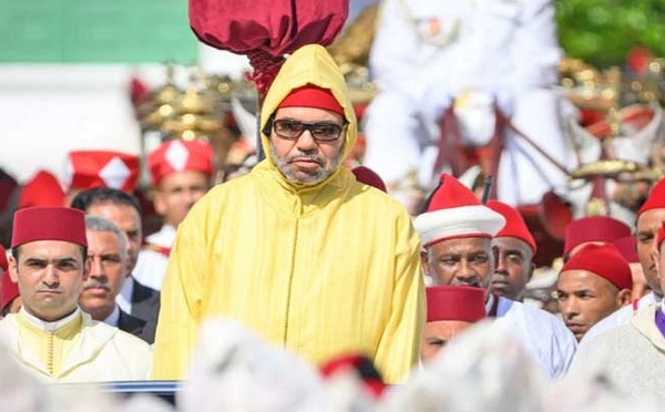 SM le Roi, Amir Al-Mouminine, préside à Tétouan la cérémonie d'allégeance
