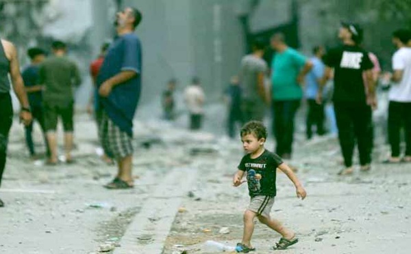 Aux enfants de Palestine à Gaza