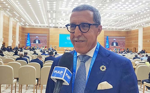 Omar Hilale : Le rôle du Maroc a été salué à travers mon élection à la vice-présidence de la Conférence des Nations unies sur les pays en développement sans littoral, ce qui nous permettra d’être plus actifs dans les débats et réunions parallèles