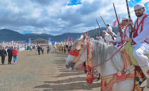 6ème édition estivale du festival international "Ajdir Izourane" à Khénifra