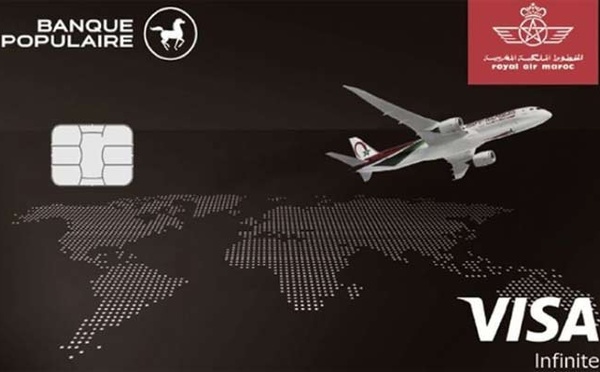 La Banque Populaire lance une carte Visa Infinite co-brandée avec Royal Air Maroc