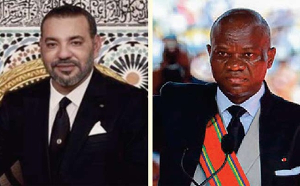 SM le Roi félicite le Président de la République gabonaise à l’occasion de la fête nationale de son pays