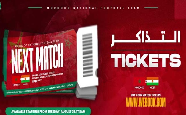 Fort engouement des supporters pour l'achat des billets du match Maroc-Niger