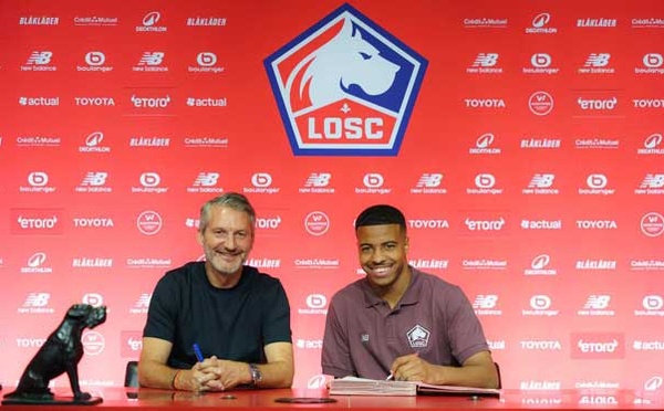 Hamza Igamane signe pour cinq ans à Lille