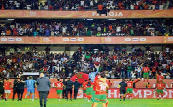 CHAN-2024: Grande joie du public marocain après le 3èmesacre de l'équipe nationale