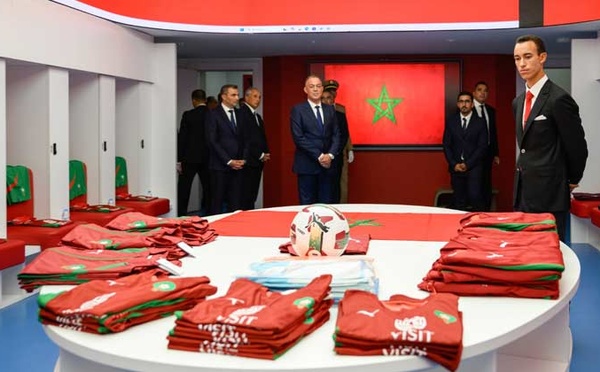 SAR le Prince Héritier Moulay El Hassan inaugure à Rabat le stade "Prince Moulay Abdellah" après sa reconstruction