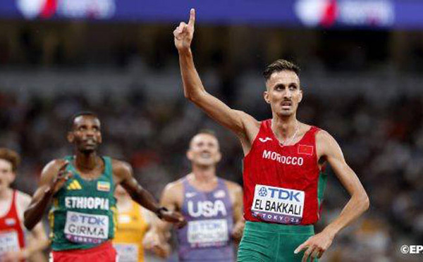 Mondiaux d’athlétisme de Tokyo : Soufiane El Bakkali et Salaheddine Ben Yazide qualifiés pour la finale du 3000 m steeple