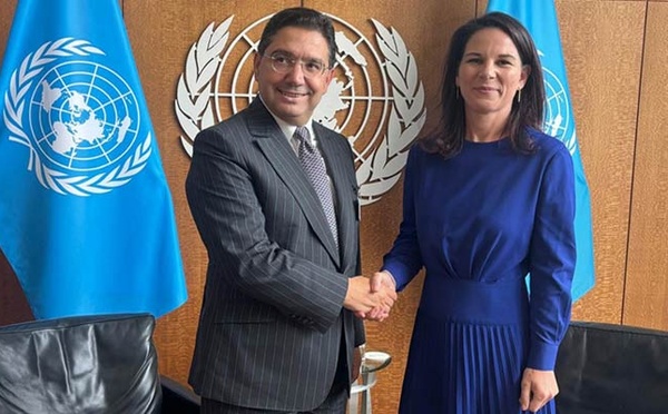 Nasser Bourita s'entretient à New York avec la secrétaire d’Etat britannique aux Affaires étrangères et la présidente de l'Assemblée générale de l'ONU