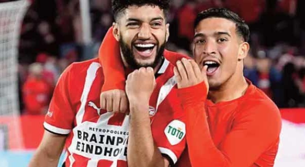 Saibari et Driouech s’illustrent avec le PSV