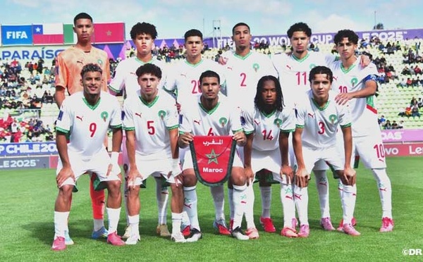 Mondial U20 : Le Maroc affrontera la Corée en huitièmes de finale