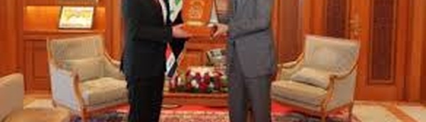Mohamed Abdennabaoui s'entretient avec le président de la Commission fédérale d'intégrité d'Irak