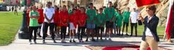 Coup d’envoi de la 2e étape de la course symbolique de relais de la Marche Verte